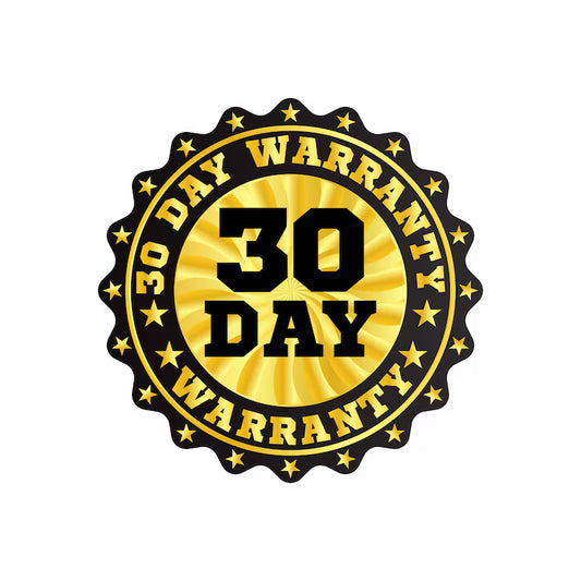 30 Day Warranty Guaranteed